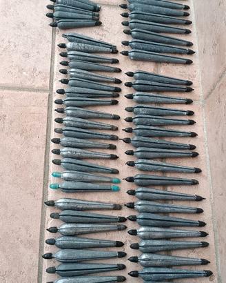 Piombi siluro oliva diverse grammature