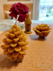 Candele in pura cera d'api