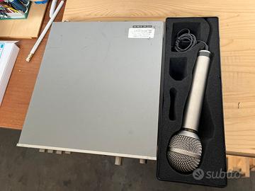 Microfono wireless vintage TOA con ricevitore