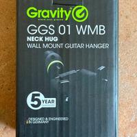 Gravity GGS 01 WMB wall mount guitar hanger