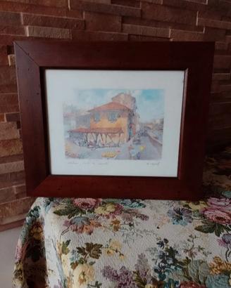 Quadro stampa con cornice