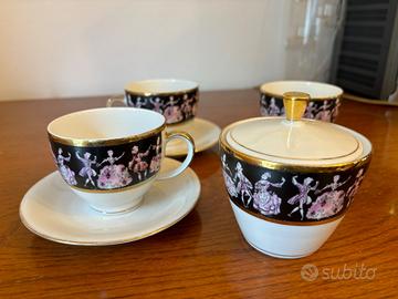 N.3 tazze e zuccheriera Edelstein Bavaria