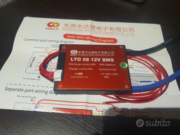 BMS Daly LTO 5s 40A