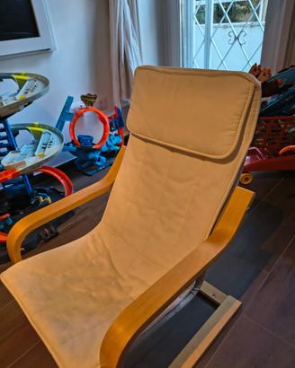 Poltroncina poang ikea per bimbi