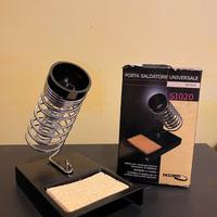 Porta saldatore universale completo di spugna