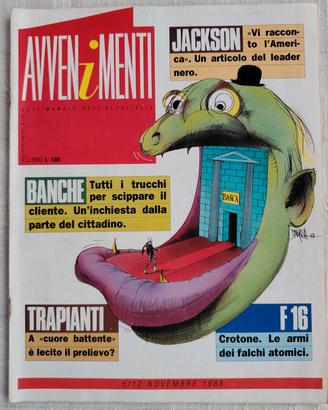 AVVENIMENTI Anno I Num. 2 Novembre 1988 Intonsa 