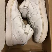 Nike Air Force High 1 bianche