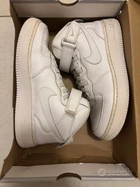 Nike Air Force High 1 bianche