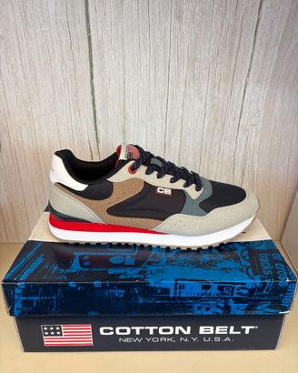 Sneakers Cotton Belt Uomo Taglia 45 Nylon Mesh