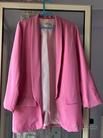 Blazer rosa tg unica in perfette condizioni