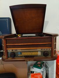 Giradischi Majestic TT34CD/TP/USB stile vintage 
