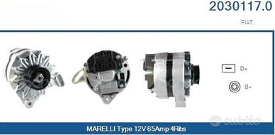 ALTERNATORE PANDA 4X4 DEL 1988 AL 2003