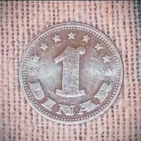 Moneta da 1 Dinaro del 1963 Jugoslavia 