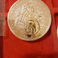 2 oz Lion of England argento 999 gr.62,20