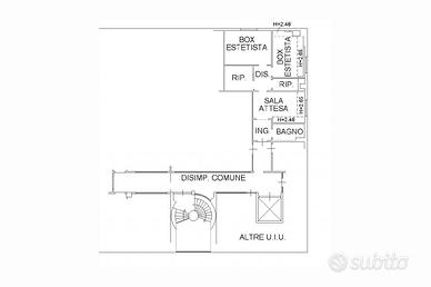 Laboratorio a reddito al piano primo (sub 104)