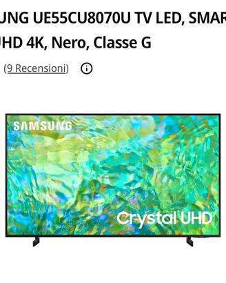Samsung TV UHD 55"