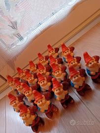 Collezione di 20 gnomi anni 70