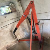 Gru idraulica a carrello