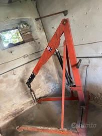 Gru idraulica a carrello