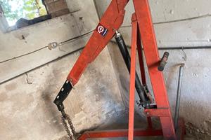 Gru idraulica a carrello