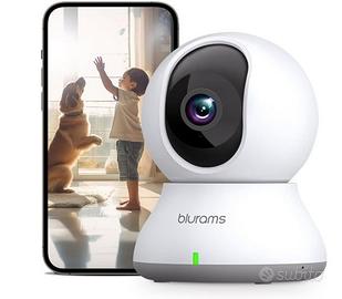 Telecamera Wi-Fi Interno,2K Videocamera