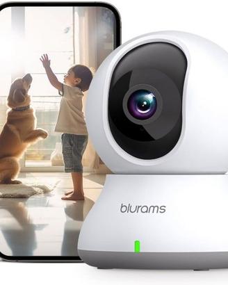 Telecamera Wi-Fi Interno,2K Videocamera