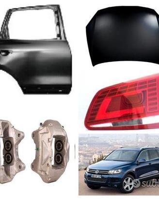Vw Touareg musata cofano paraurti fanale box 10_14