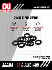 O-ring differenziale Arrma 6S NBR