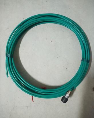 10m tubo aria con attacco 