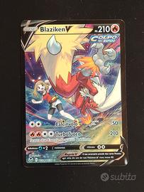 Carta Pokemon Blaziken V - SIT TG14