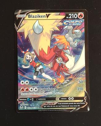 Carta Pokemon Blaziken V - SIT TG14