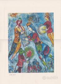 Marc Chagall Litografia Senza titolo 38x28cm.