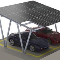 Carport impermeabile con fotovoltaico integrato
