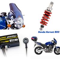 Honda Hornet 900 scarico trasmissione freni plexi