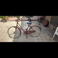 bicicletta freni a bacchetta da restaurare 