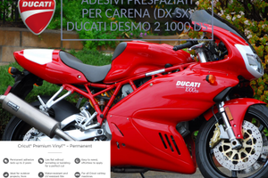 Adesivi prespaziati DUCATI Desmo 2 1000DS