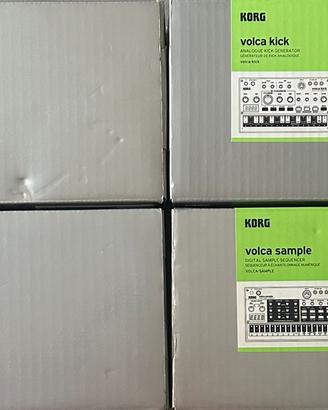 Korg Volca Synth sintetizzatori LEGGERE