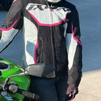 Giubbotto moto donna