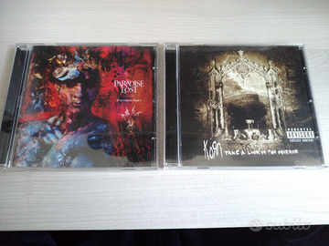 CD/Libri Musica "KORN/PARADISE LOST" NUOVI