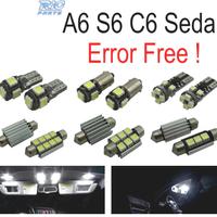KIT 11 LAMPADE LED INTERNE PER AUDI A6 S6 RS6 C6 S