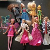 Lotto Barbie e accessori 