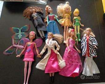 Lotto Barbie e accessori 