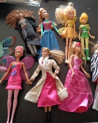 Lotto Barbie e accessori 