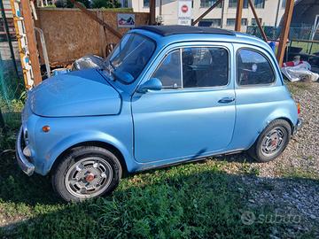 Fiat 500 Targa originale nera