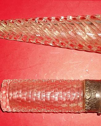 2 antiche bottiglie profumate