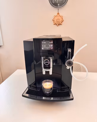 Jura E80 macchina caffe automatica nero