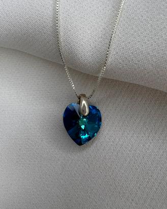 Catena con ciondoli in argento