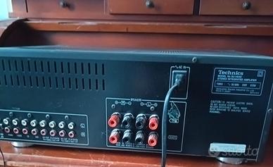 TECHNICS SUV 650 amplificatore con due casse