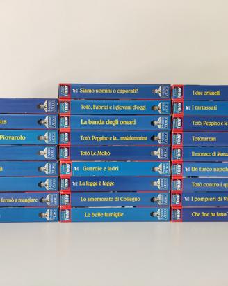 Film VHS serie "Il grande cinema di Totò"