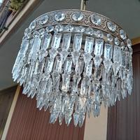 lampadario a plafoniera impero  restaurato 